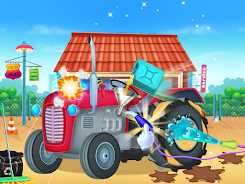 Truck wash games for boys Скриншот 1