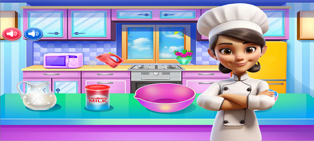 game cooking candy decoration Zrzut ekranu 2