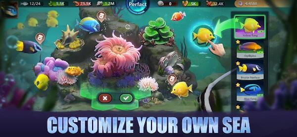 Top Fish: Ocean Game स्क्रीनशॉट 2