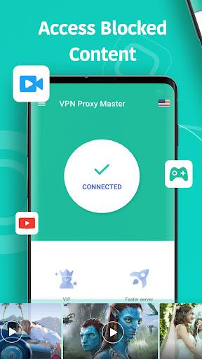 Snap Master VPN: Super Vpn App Schermafbeelding 1