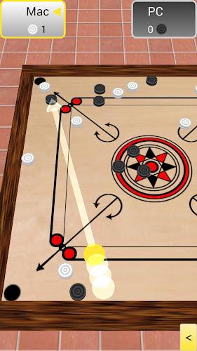 Carrom 3D ဖန်သားပြင်ဓာတ်ပုံ 1