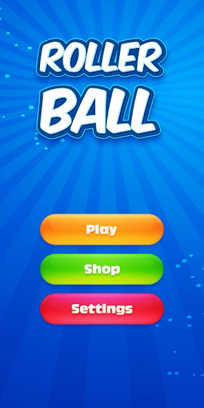 Roller Ball Race - Sky Ball Mod Tangkapan skrin 1