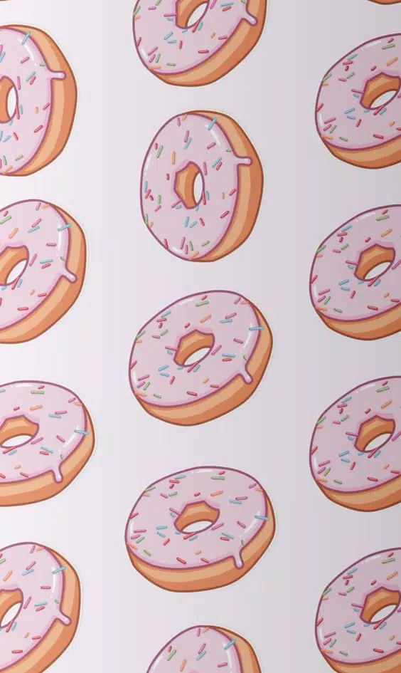 Cute Donut Wallpaper HD 4K應用截圖第3張