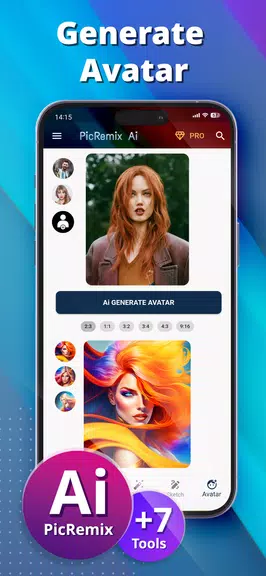 PicRemix AI Art & Avatars Скриншот 1