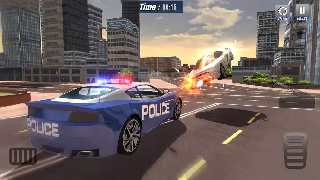 Police Car Sim Zrzut ekranu 2