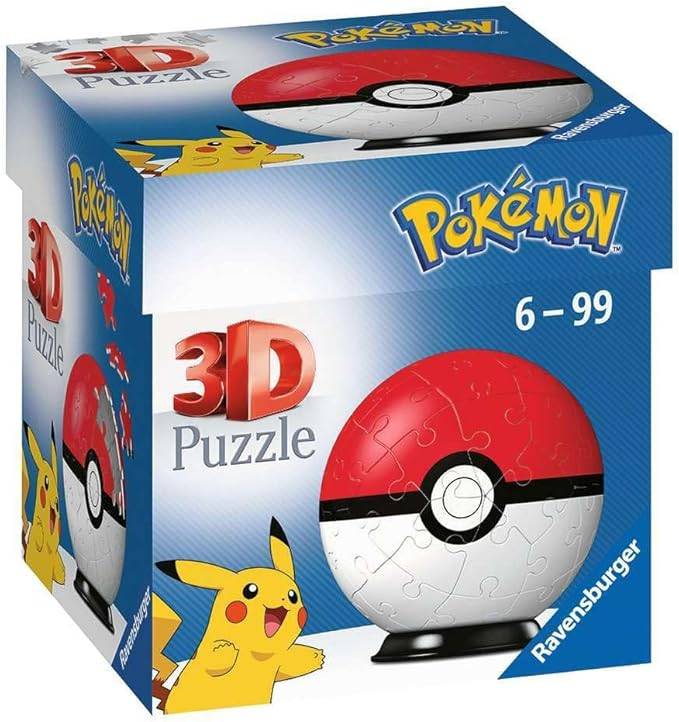 Ravensburger Pokemon Pokeball 3D拼圖拼圖球
