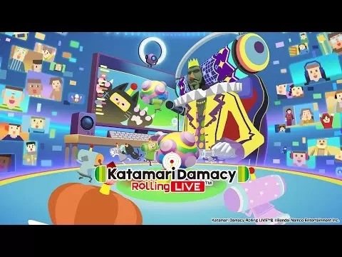 Katamari Damacy Rolling Live Gameplay
