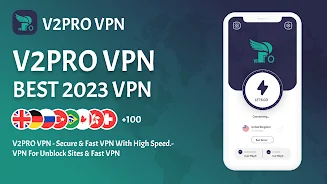 V2 Pro - v2ray VPN স্ক্রিনশট 1