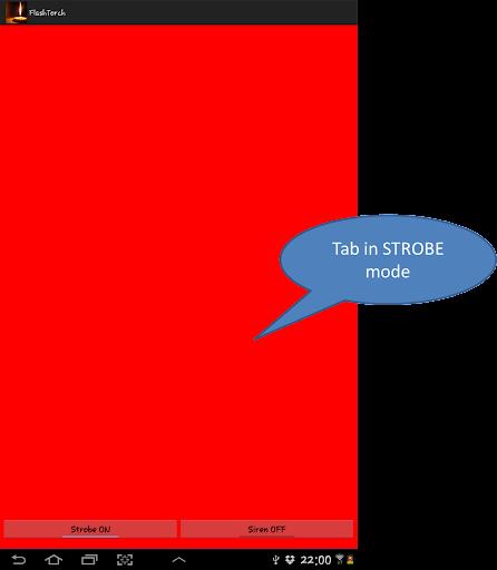 FlashLight Torch and Siren スクリーンショット 1