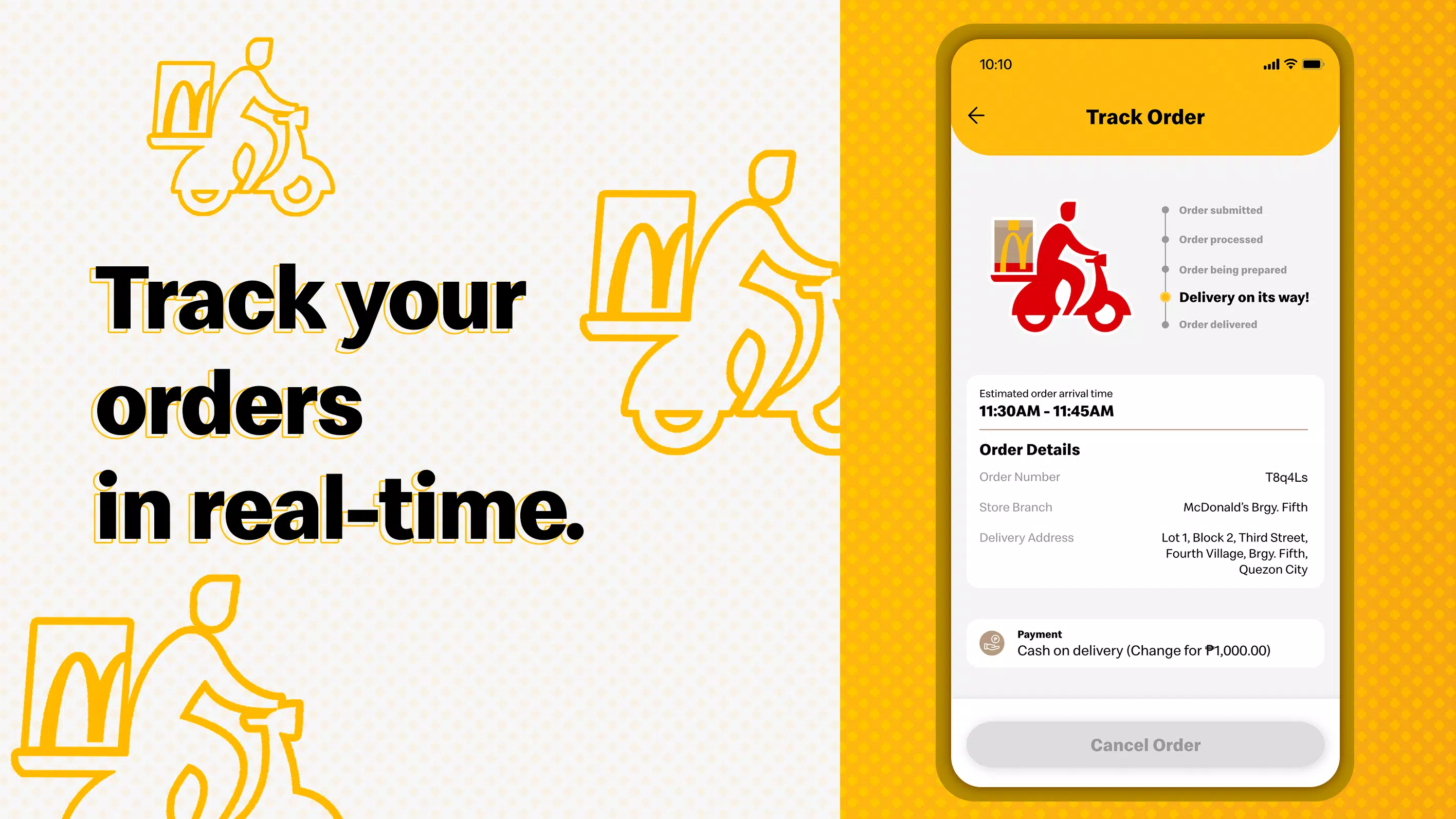 McDelivery PH স্ক্রিনশট 3