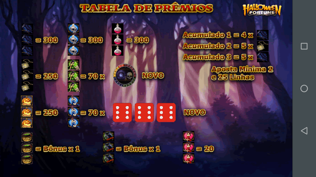 Halloween Fortune Caça Níquel 스크린샷 2