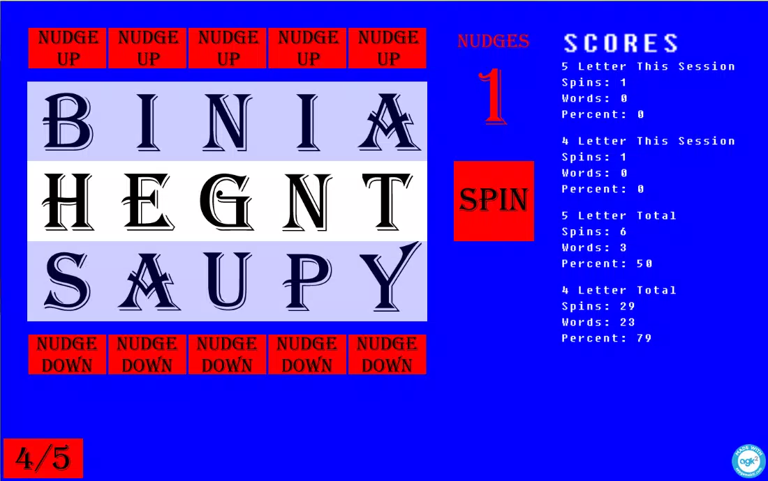 Spin Word Capture d'écran 2