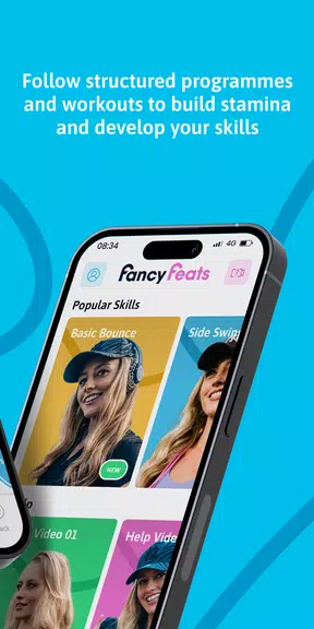 Fancy Feats -The Jump Rope App Captura de tela 4