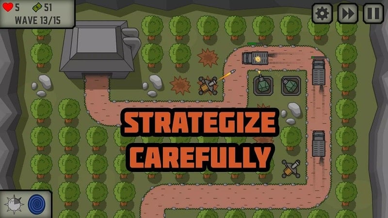 Tactical War: Tower Defense Schermafbeelding 2