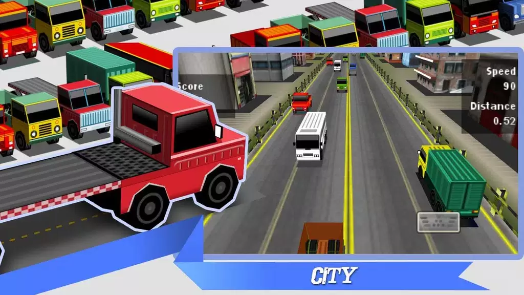 Truck Traffic Racing3D应用截图第3张