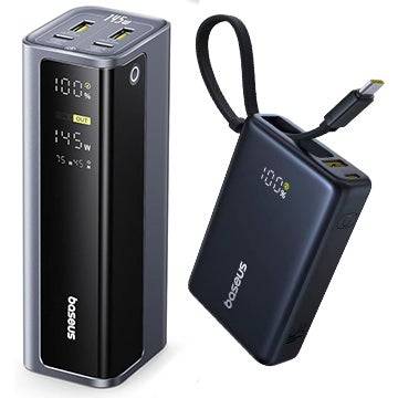 Baseus 20,800mAh 145W Power Bank + Picogo 10, COPO 10WH 45W Power Bank
