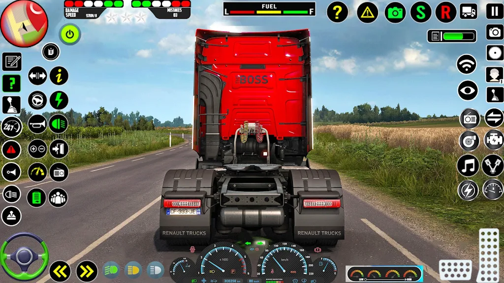 Truck Driver - Truck Simulator Tangkapan skrin 1