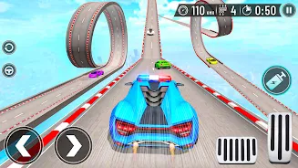 Car Games: Stunts Car Racing 스크린샷 1