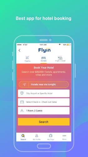 Flyin.com - Flights & Hotels Скриншот 3