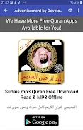 Sudais Audio Quran Offline JUZ Screenshot 3