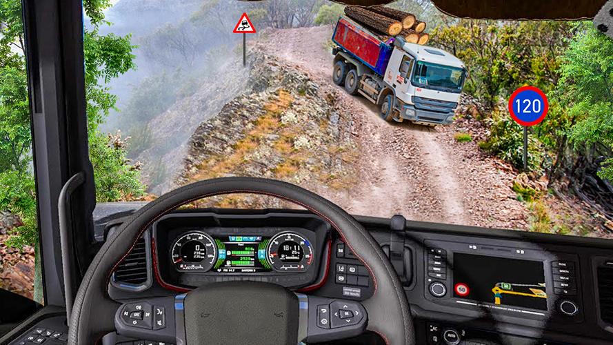 Heavy Truck Simulator Offroad Capture d'écran 2