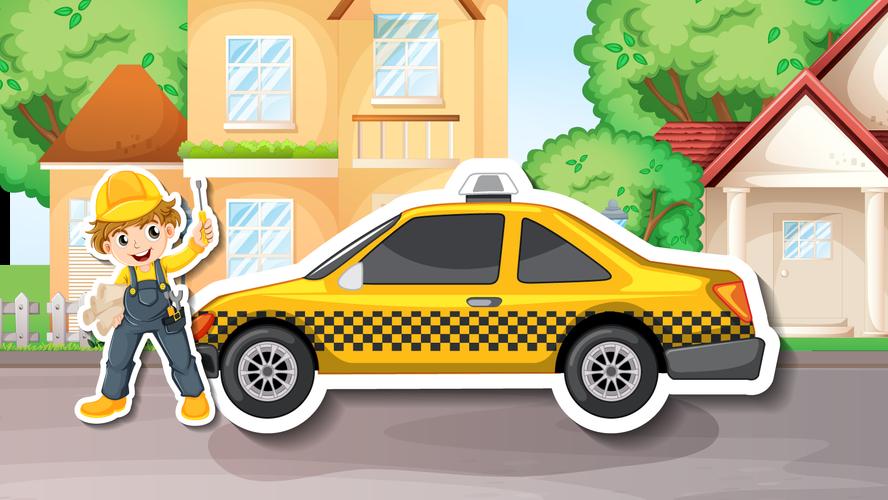 Car Wash Game For Kids Offline Скриншот 4