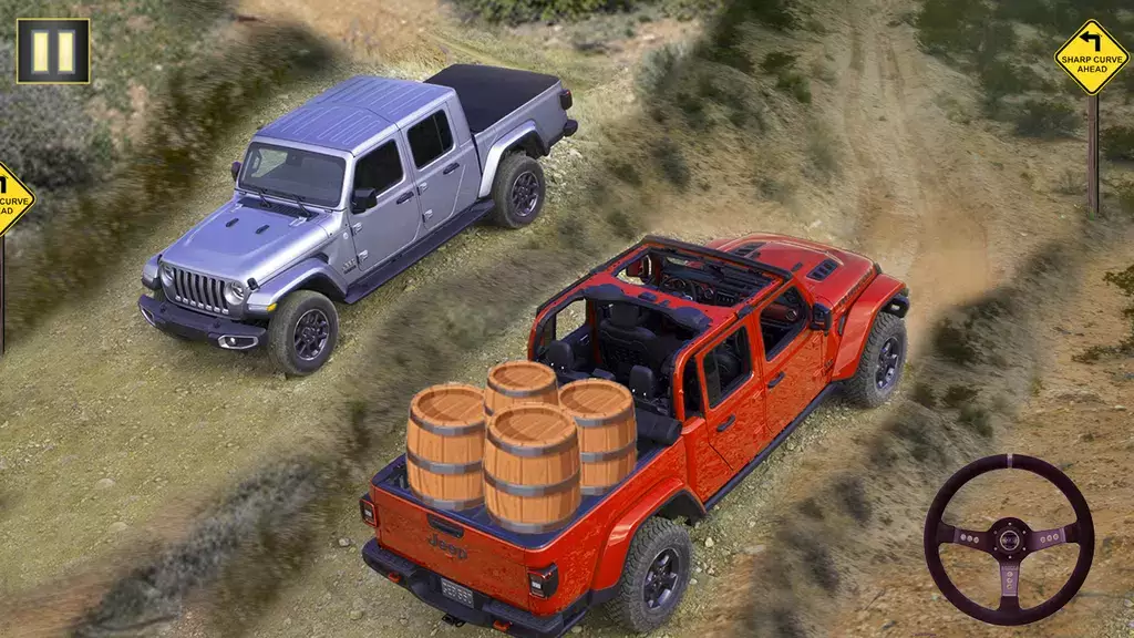 Pickup Truck Game: 4x4 Offroad Ảnh chụp màn hình 4