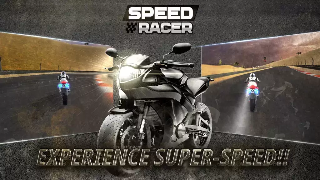 Speed Racer : Motor bike race ภาพหน้าจอ 2