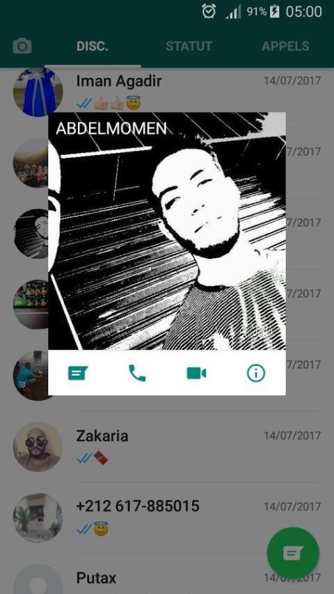 WatsAp Messenger Capture d'écran 3