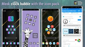 Bubble Cloud Widgets + Folders Capture d'écran 3