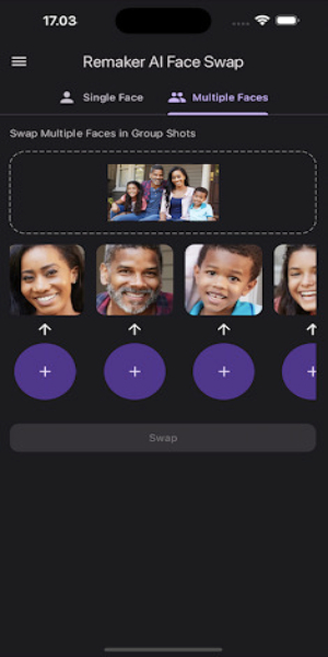 Remaker AI Face Swap Mod Captura de tela 1