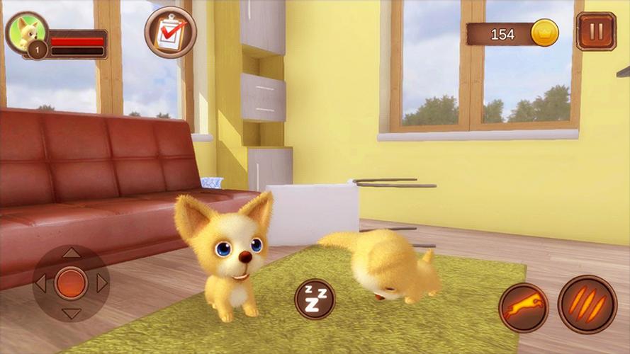 Chihuahua Dog Simulator ဖန်သားပြင်ဓာတ်ပုံ 1