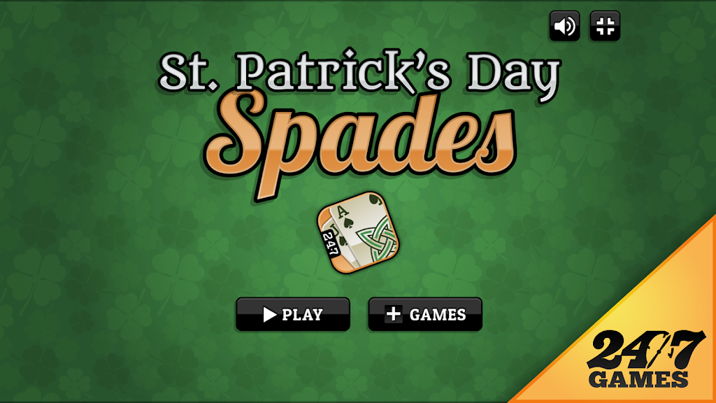 Schermata St. Patrick's Day Spades 1