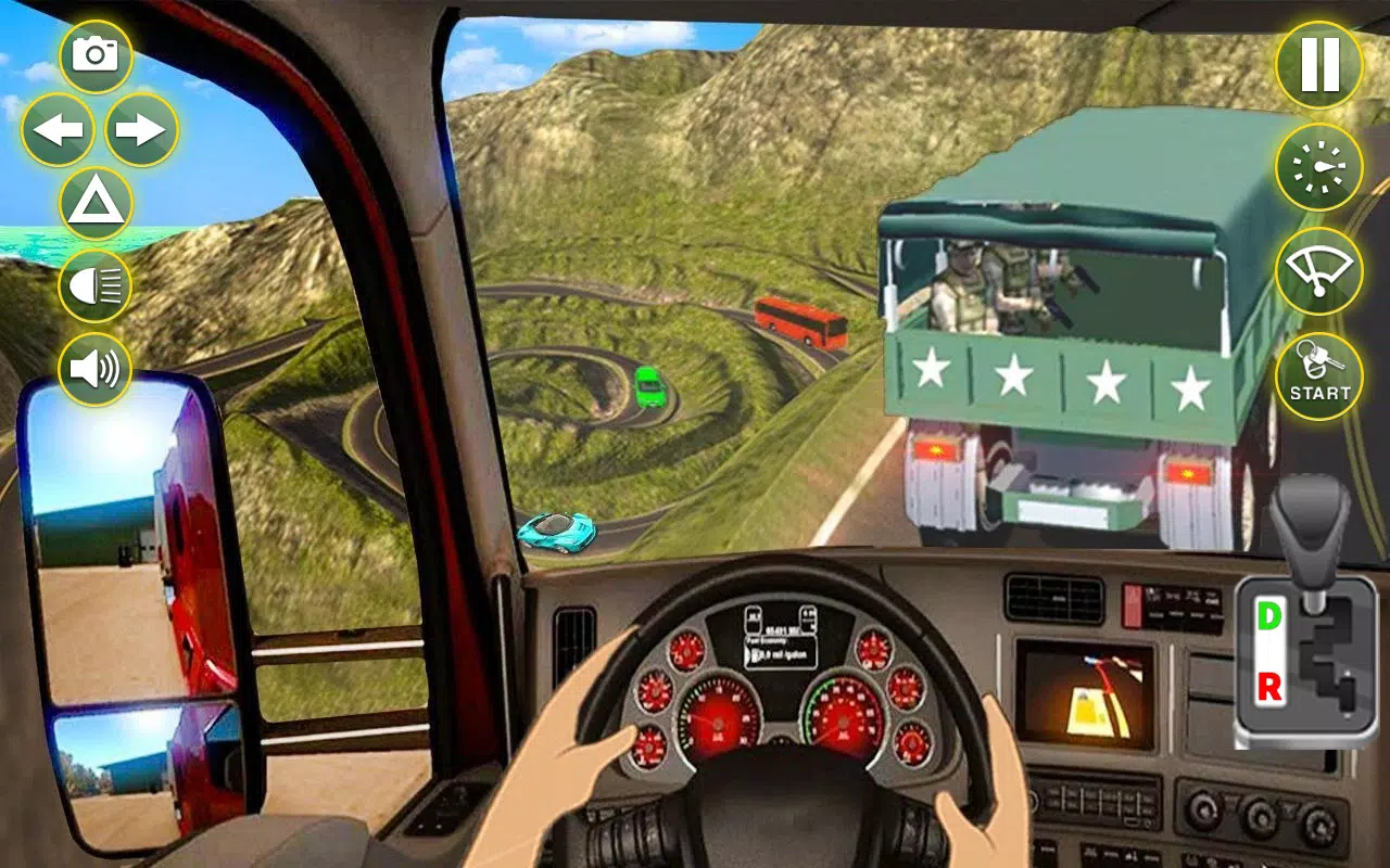 US Army Truck Sim Vehicles Screenshot 1