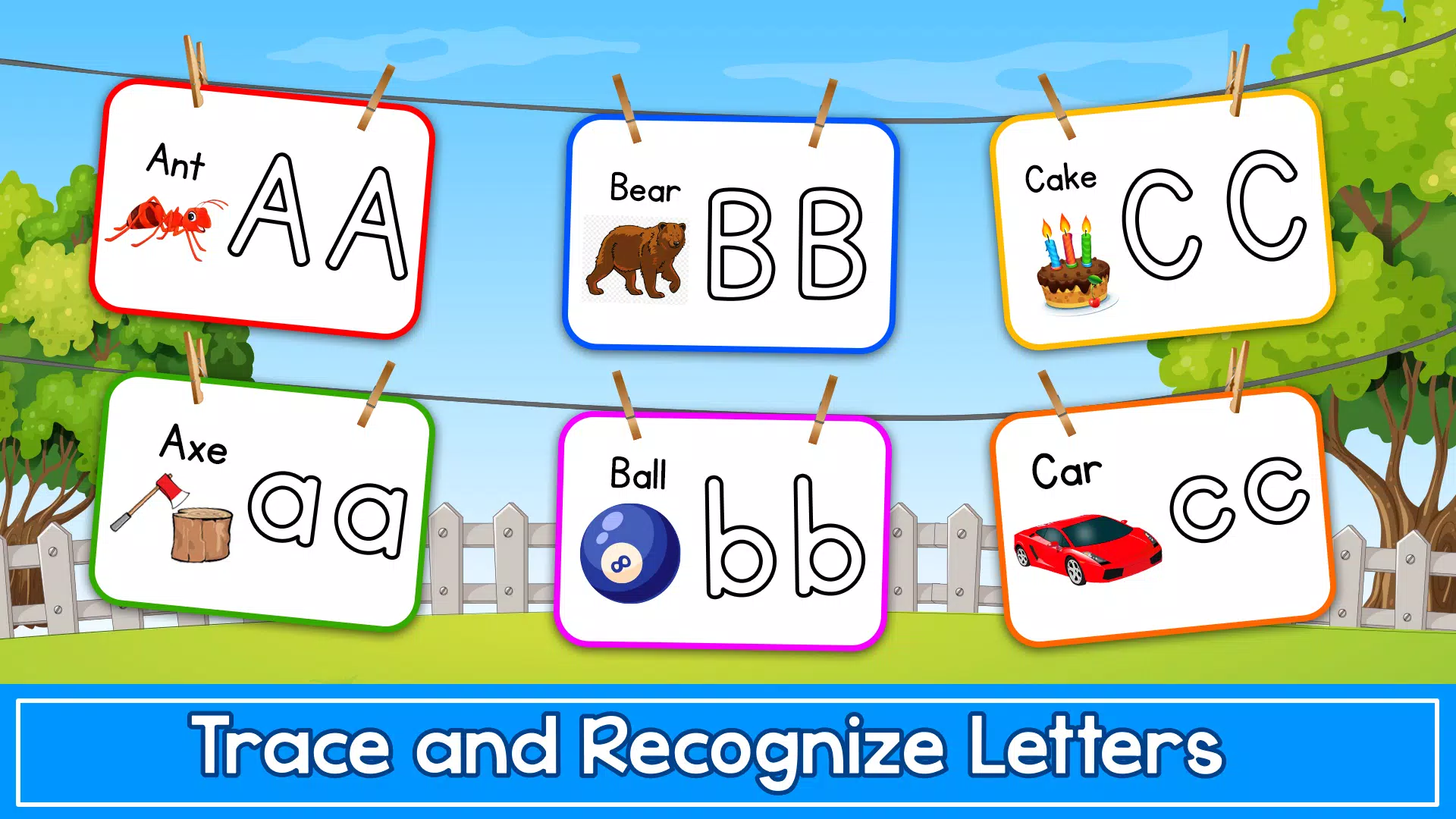 ABC Tracing Kids Learning Game Captura de tela 3