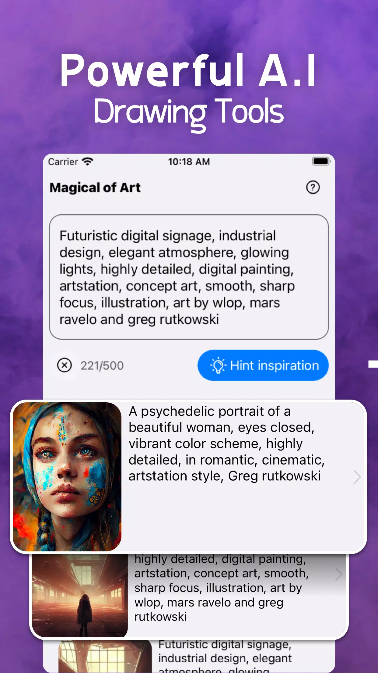 AI Generated Art Generator应用截图第2张
