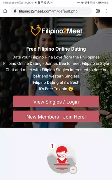 Filipino Philippines Dating Screenshot 1