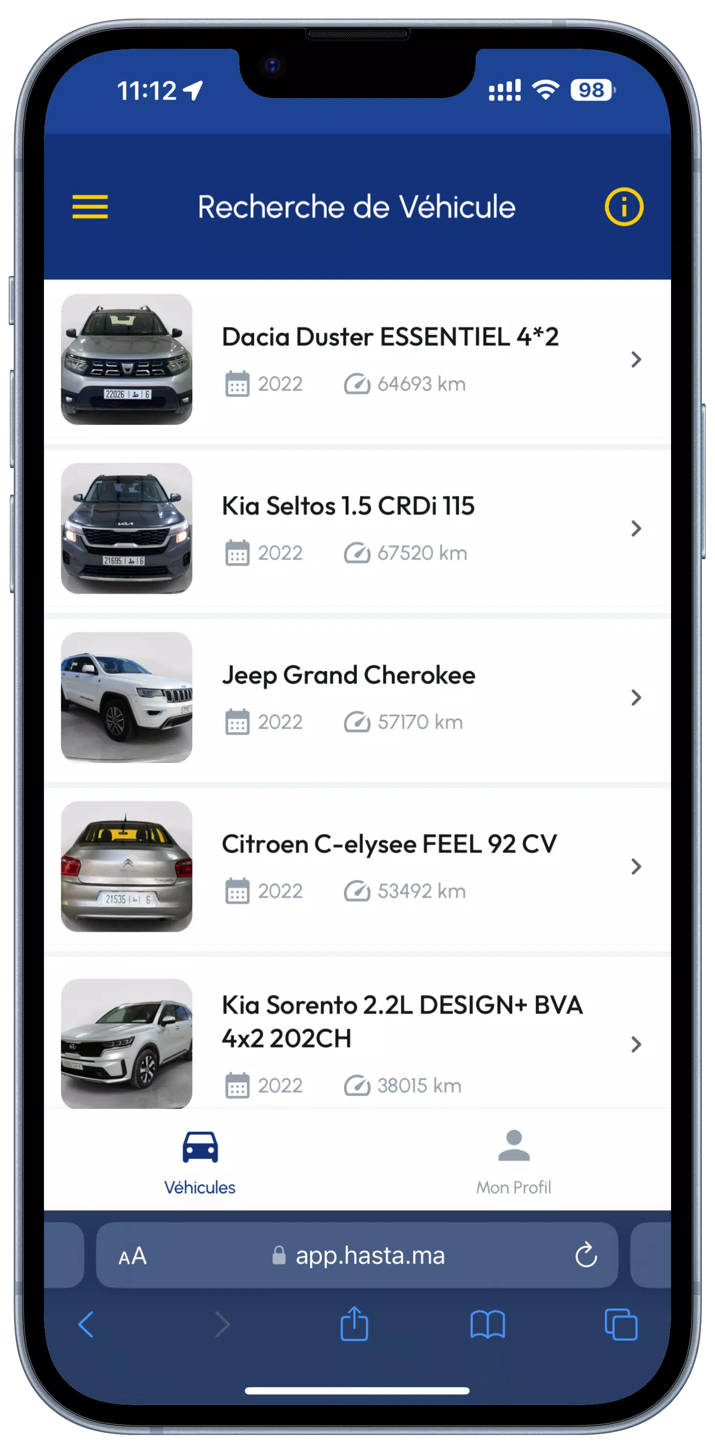 Hasta Enchères應用截圖第1張