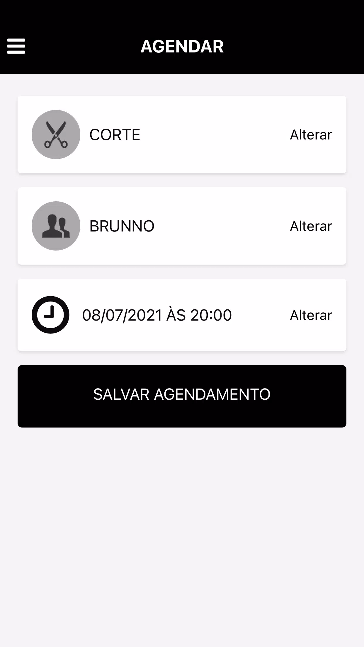Barbearia do Brunno Captura de pantalla 4
