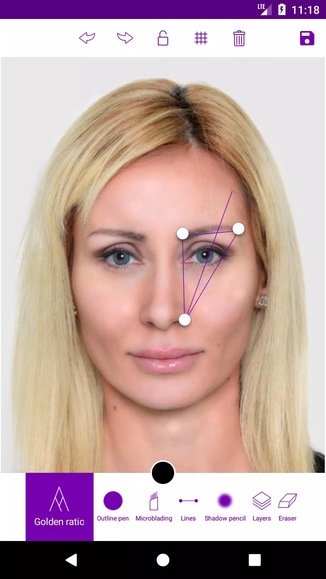 Microblading App Captura de pantalla 2