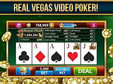 Video Poker Play Poker Offline 스크린샷 4