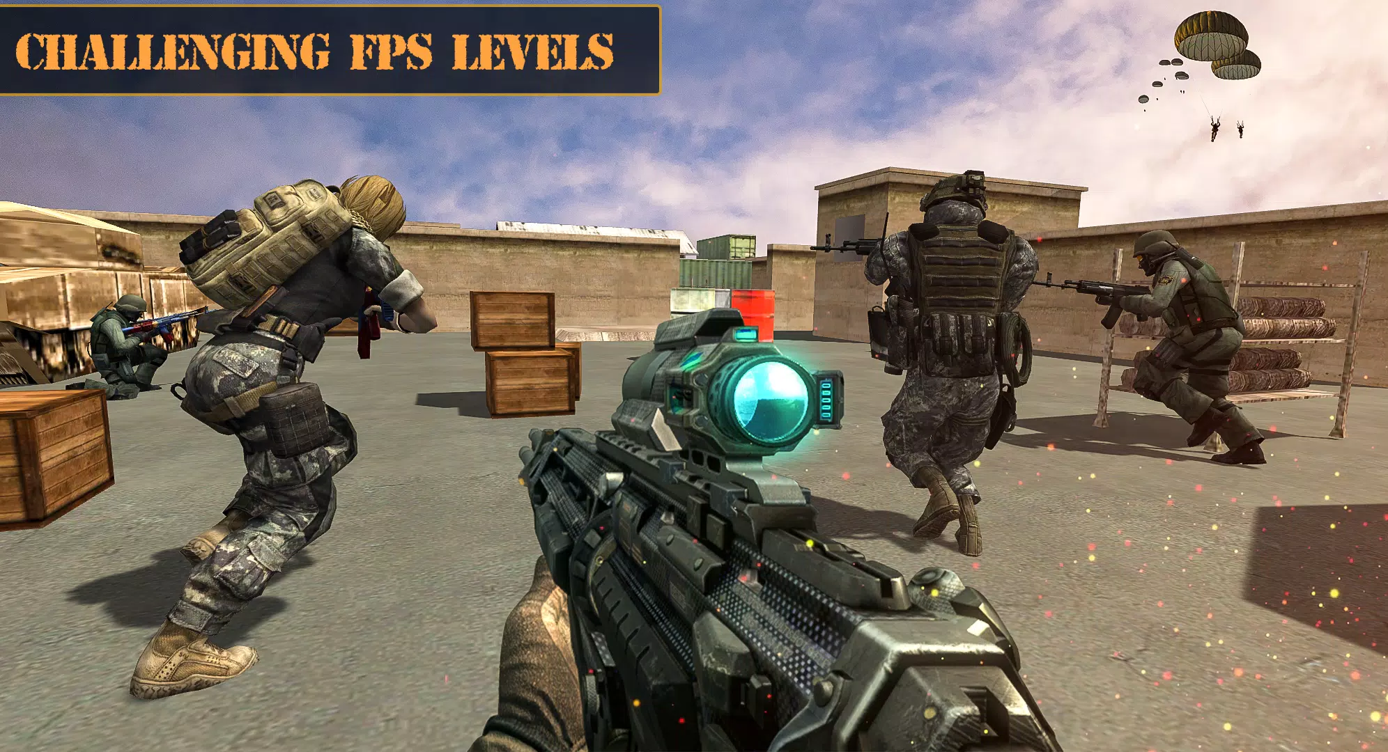 FPS Shooting Strike Game ภาพหน้าจอ 2