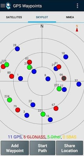 GPS Waypoints Скриншот 4