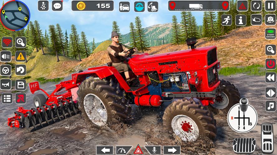 Tractor Driving Farming Games Screenshot 2