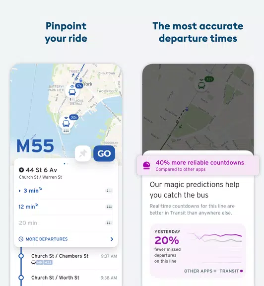 Transit • Subway & Bus Times应用截图第2张