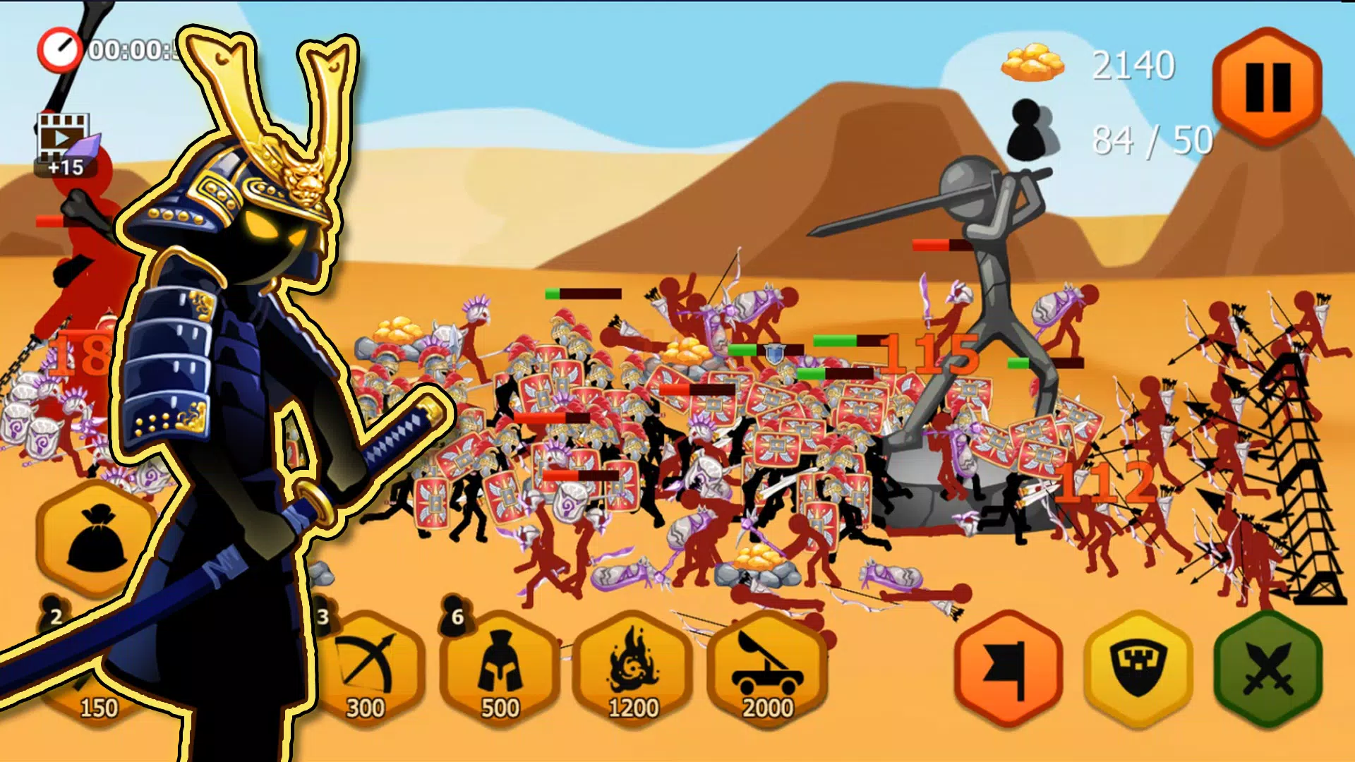 Stickman Battle 2: Empires War Скриншот 4