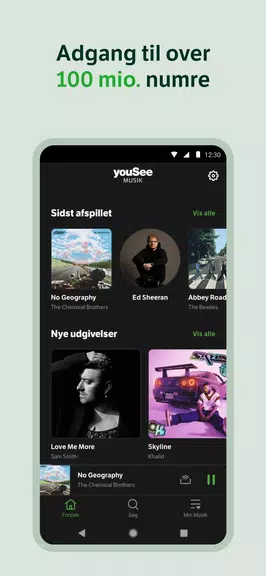 YouSee Musik應用截圖第1張