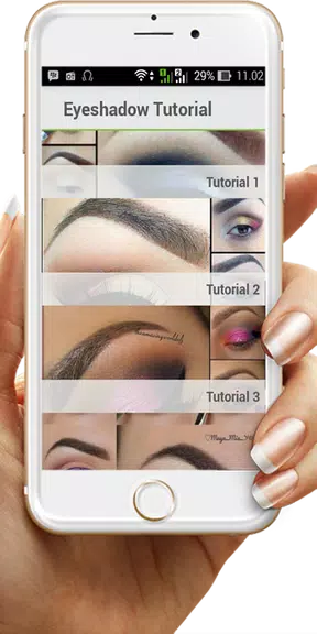 Eyeshadow Tutorial Ekran Görüntüsü 1