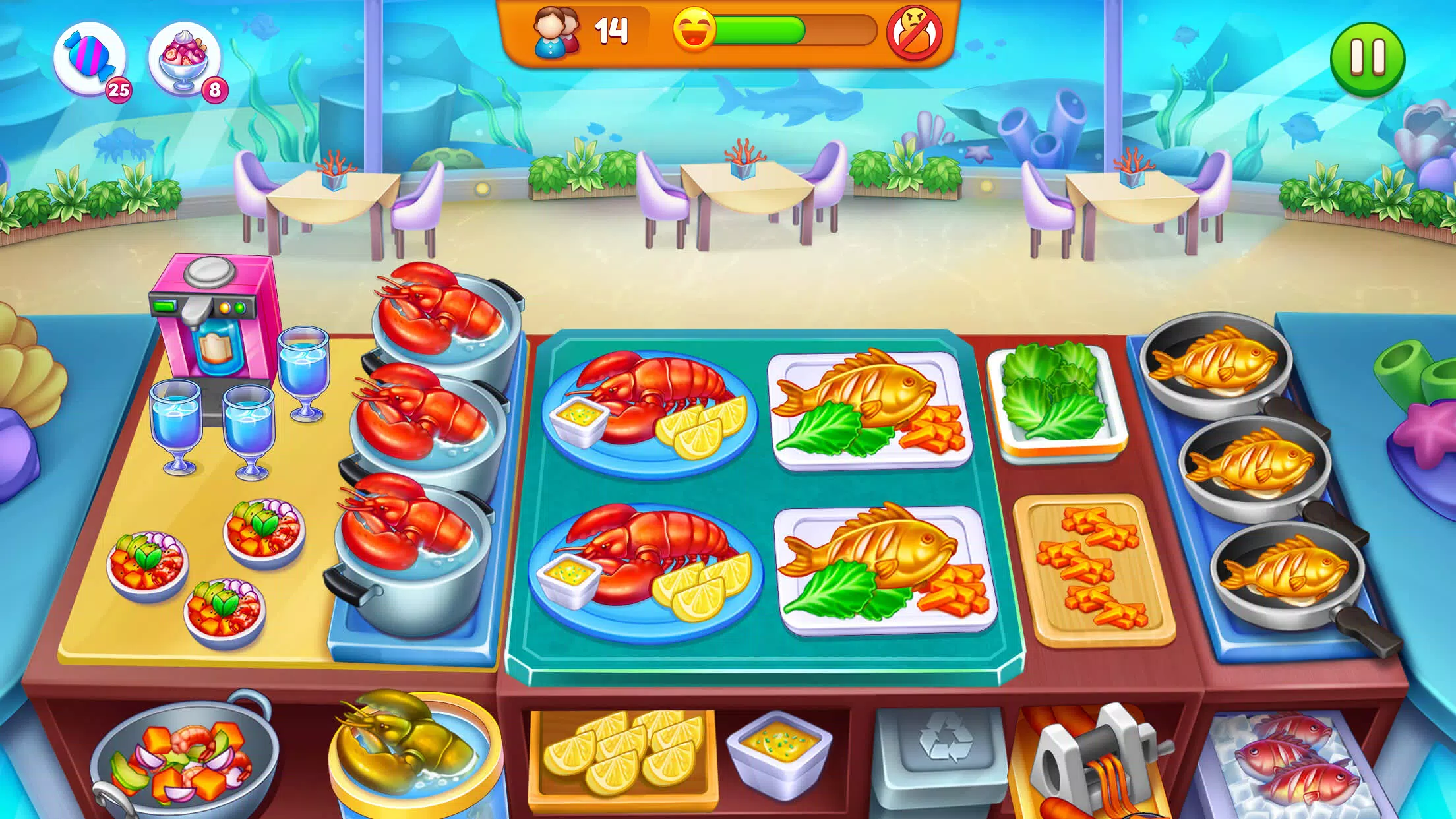 Cooking Restaurant Food Games Capture d'écran 4