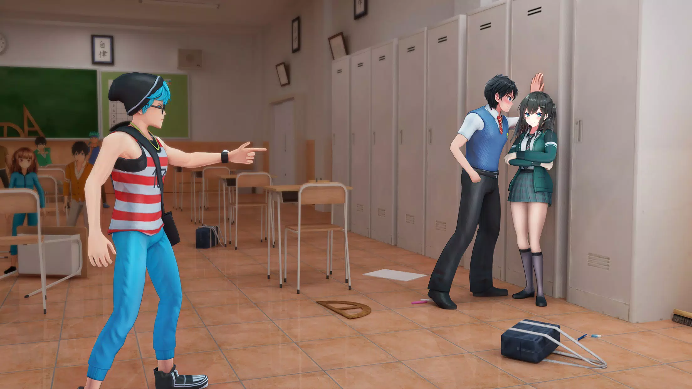 High School Fighting Game Captura de pantalla 4